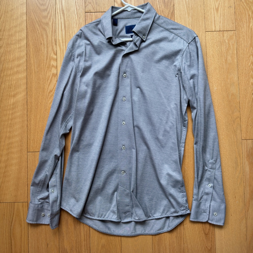 David Donahue Fusion Button Down LS (M)